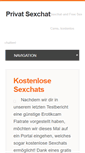 Mobile Screenshot of privat-sexchat.net