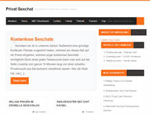 Tablet Screenshot of privat-sexchat.net
